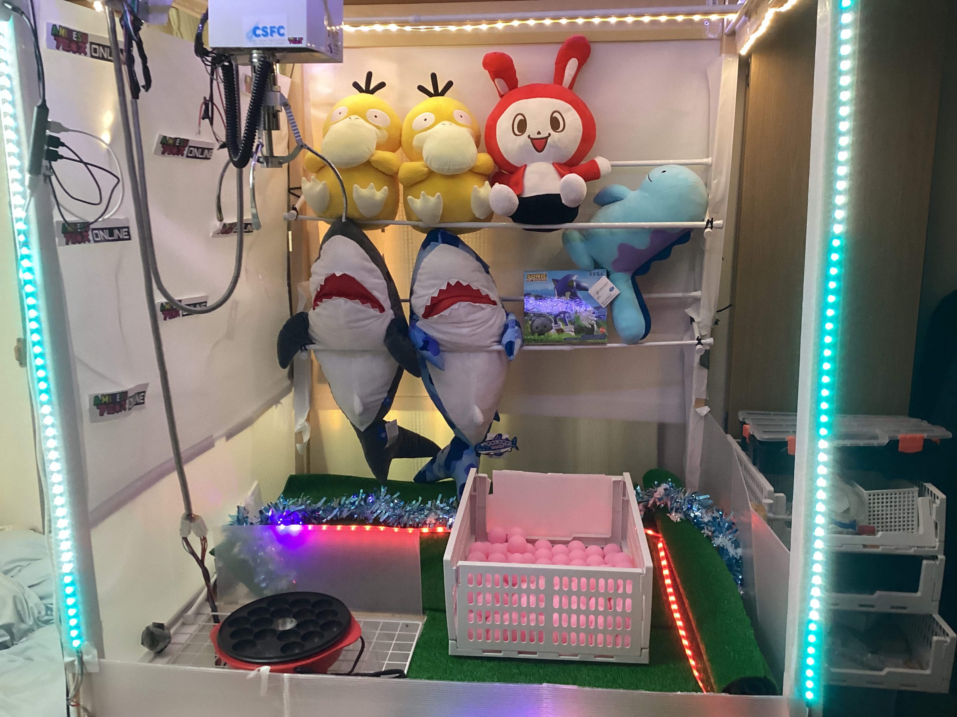 クレーンゲーム機